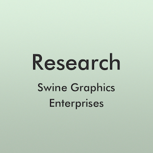 Research - Swine Graphics Enterprises